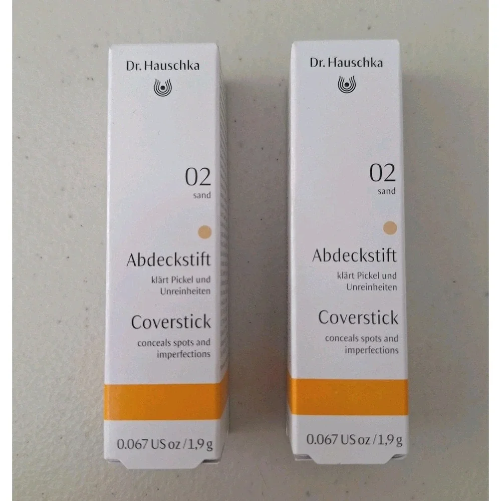 Dr. Hauschka Coverstick #02 (Sand) 1.9/0.6oz RARE Hard To Find NOS, GERMANY, 2